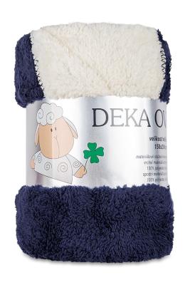 Deka OVEČKA® - Ovečka 150x200 cm – NÁMOŘNICKÁ MODRÁ