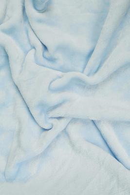 Deka mikroflanel SLEEP WELL®150x200cm, jednobarevná, světlounce modrá