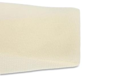 Lemovka velurová, počesaná, 100% polyester, šíře 5 cm - ecru