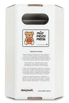 Můj první méďa - plyšový medvídek v originální kolébce, tajemství hraček