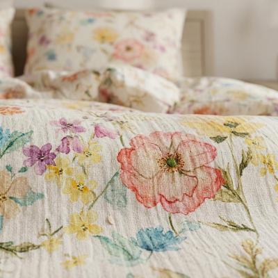 Mušelínové povlečení Jarní nálada, digitální tisk