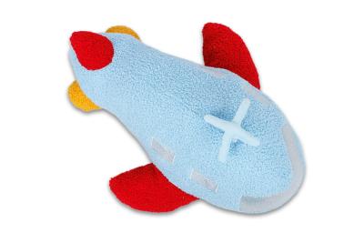 Plyšák - polštářek buklé 55cm - LETADLO