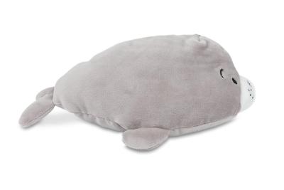 Plyšák - polštářek mikrospandex 25cm - TULEŇ bílý