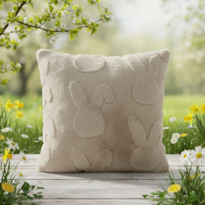 Polštářek s výplní zajíček