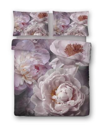 Povlečení bavlněný satén sleepwell PIVOŇKA - 70x90 cm + 140x200 cm