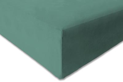 Prostěradlo  mikroflanel SLEEP WELL® - 90x200 cm - lesní zelená