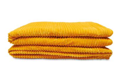 Velká sada sleepwell 2 x povlečení mikroflanel manžestr, 1x prostěradlo mikroflanel 180 cm, oranžová