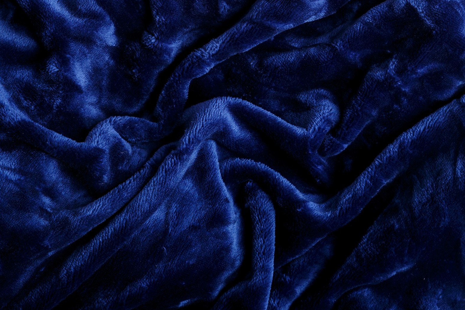 Prostěradlo mikroflanel SLEEP WELL® - 180x200cm - nám. modrá