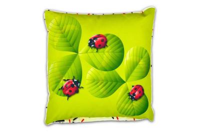 Povlak na polštářek Sleep Well® 40x40cm fototisk - BERUŠKY SVĚTLE ZELENÁ