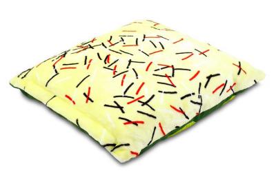 Povlak na polštářek Sleep Well® 40x40cm fototisk - BERUŠKY TMAVĚ ZELENÁ