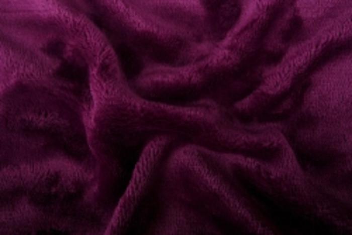 Prostěradlo mikroflanel SLEEP WELL® - 180x200 cm - tmavě fialová
