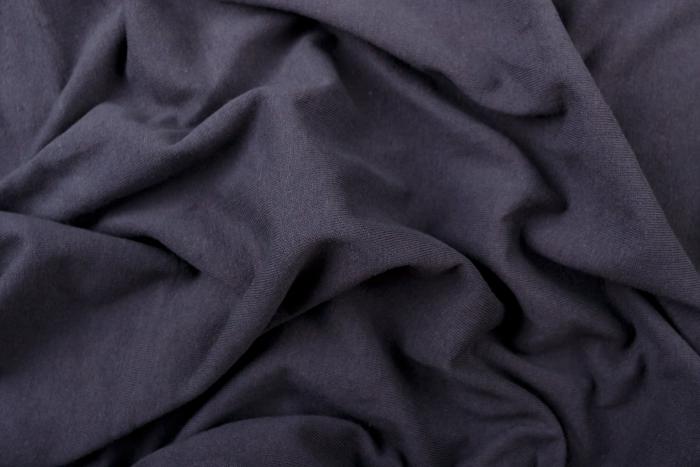Prostěradlo 100% bavlna jersey – 90x200 cm - tmavě šedá