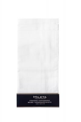 Náhled Mileta kapesníky bílé 40x40cm, 6ks