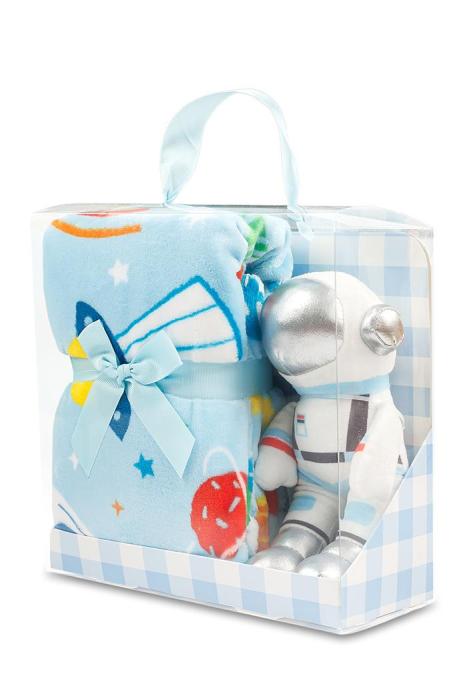 DĚTSKÝ DÁRKOVÝ SET - deka+robot
