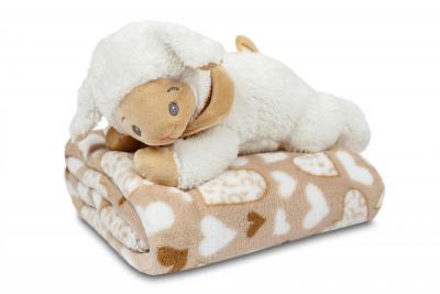 Náhled Dárkový set pro nejmenší SLEEP WELL® - OVEČKA (deka+hračka)