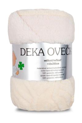 Deka OVEČKA® - LINKY 150x200 cm – ECRU