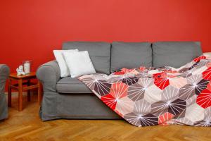 Náhled Deka z mikrovlákna SLEEP WELL® tisk 150x200cm - KIKKO ORANŽ