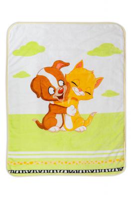 Extra jemná deka OVEČKA® 90x120 cm - PEJSEK A KOČIČKA v dárkové krabici