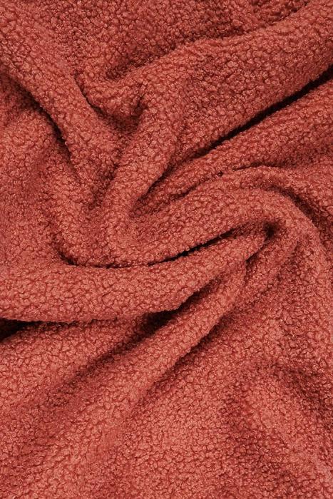 Metráž buklé, 100% polyester, šíře 165 cm, pudrová