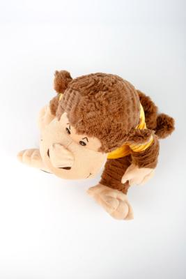 Plyšák opička Rozárka, 30 cm, hnědá