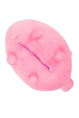 Plyšák-polštářek prasátka, 30cm, růžová