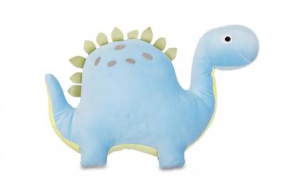 Náhled Plyšák - polštářek z mikrospandexu DINOSAURUS modrý
