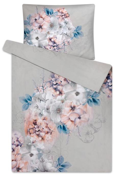 Povlečení bavlněný satén sleep well SEN - 70x90 cm + 140x200 cm, kolekce 2024