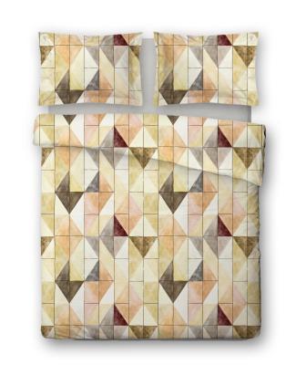 Náhled Povlečení mikroflanel sleepwell, 70x90 cm + 140x200 cm, zipový uzávěr - FRAGMENTY