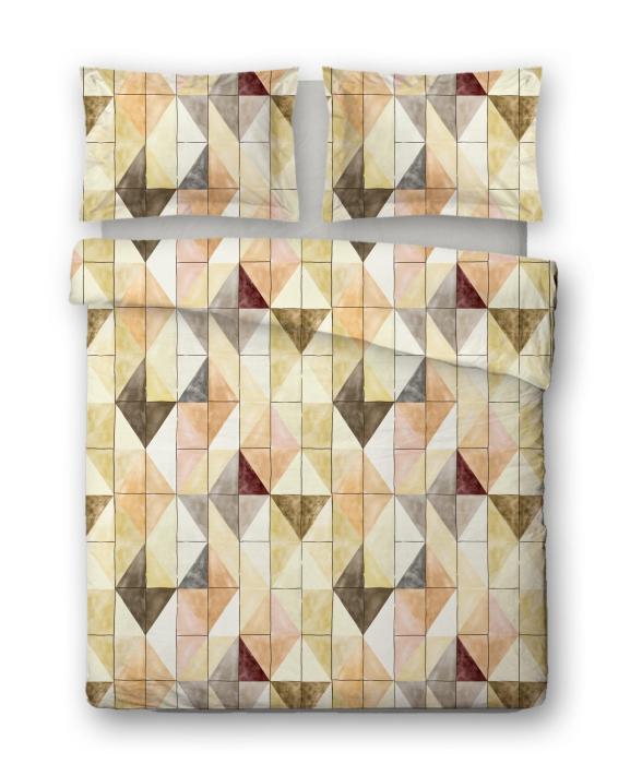 Povlečení mikroflanel sleepwell, 70x90 cm + 140x200 cm, zipový uzávěr - FRAGMENTY