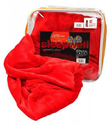 Prostěradlo mikroflanel SLEEP WELL® - 180x200cm - KIKKO červené