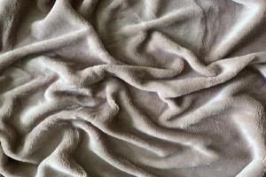 Náhled Prostěradlo mikroflanel SLEEP WELL® - 90x200 cm - KIKKO šedobéžové, poslední kusy