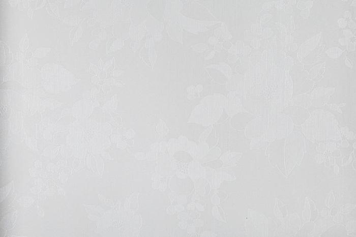 UBRUSOVINA PVC s textilním podkladem/PVC UBRUS - vzor bílý s platickým vzorem