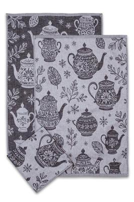 Náhled Utěrky žakárové extra savé 50x70cm 3ks - VÁNOČNÍ KONVICE