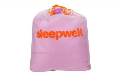 Masážní polštářek plněný mikrokuličkami 40 x 40 cm - FIALOVÁ